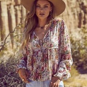 Auguste the Label longbeach market boho top